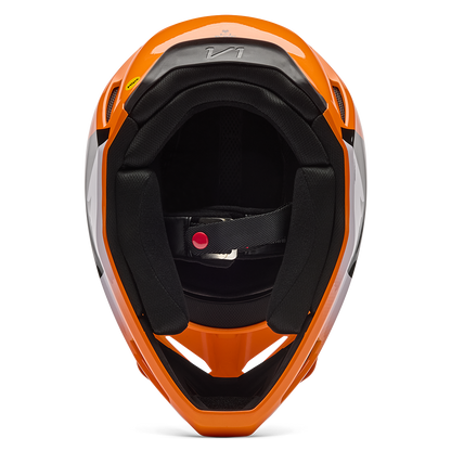 Fox V1 Shield Helmet - (Flo Orange)