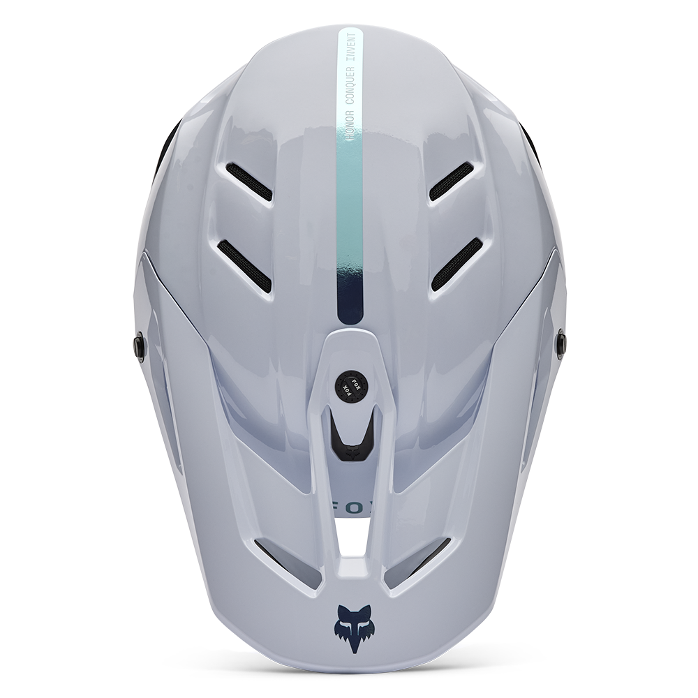 Fox V3 RS Ghost Helmet - (White)