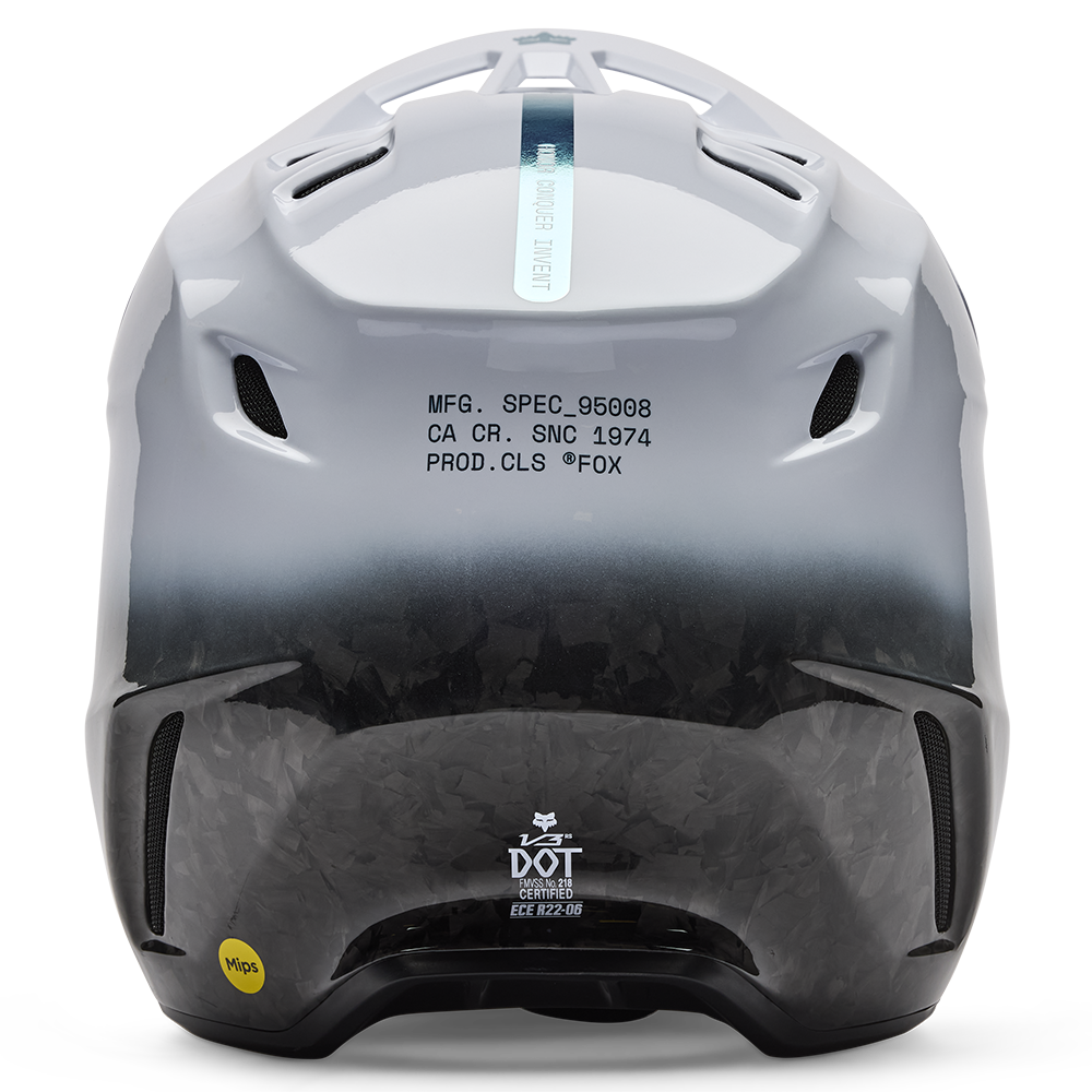 Fox V3 RS Ghost Helmet - (White)