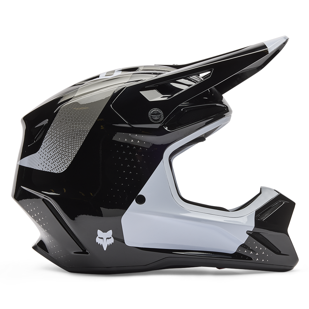 Fox V3 Tine Helmet - (Black)