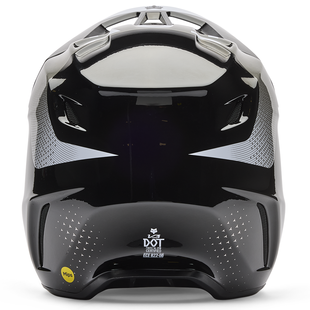 Fox V3 Tine Helmet - (Black)