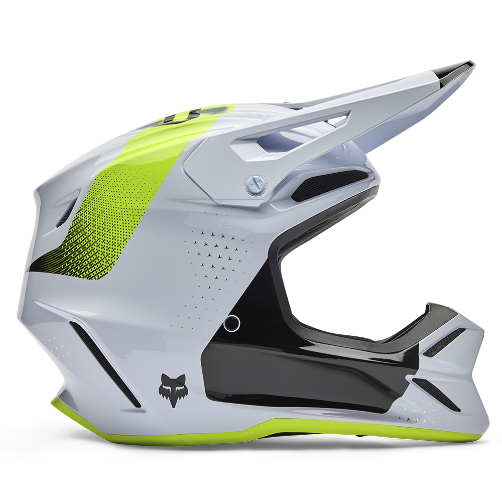 Fox V3 Tine Helmet - (White)