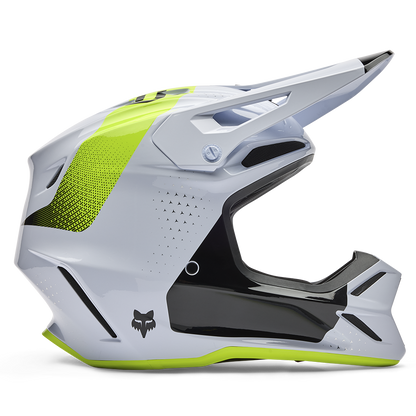 Fox V3 Tine Helmet - (White)