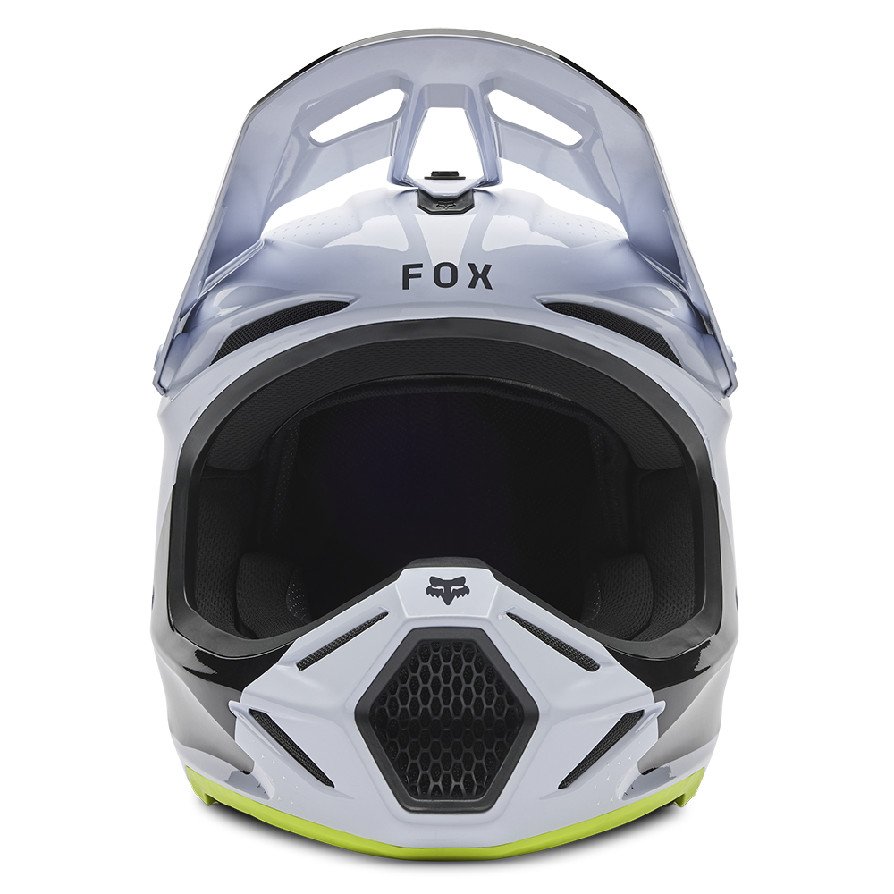 Fox V3 Tine Helmet - (White)