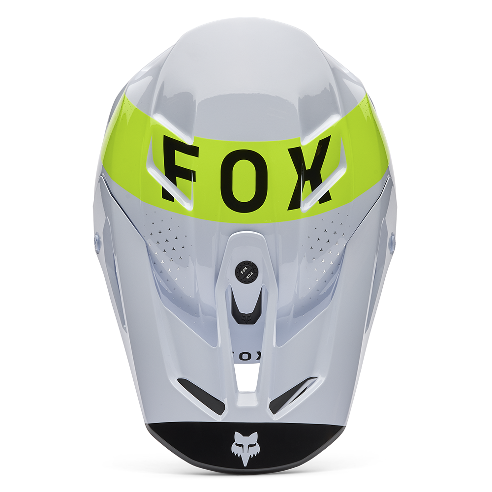 Fox V3 Tine Helmet - (White)