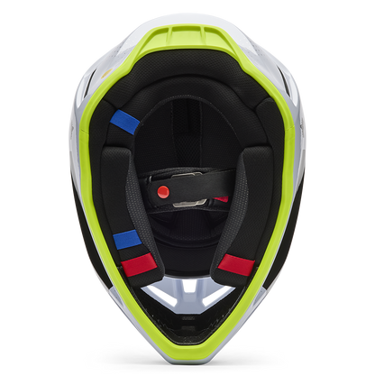 Fox V3 Tine Helmet - (White)