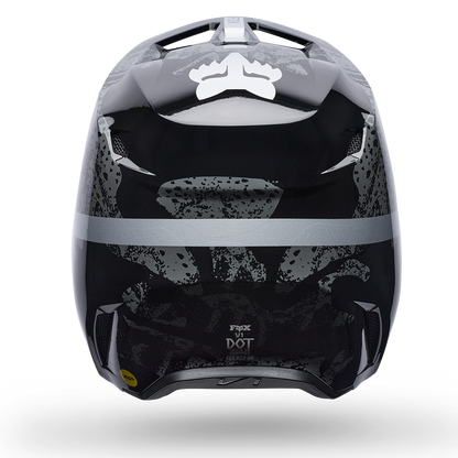 Fox V1 BNKR Helmet - (Black Camo)