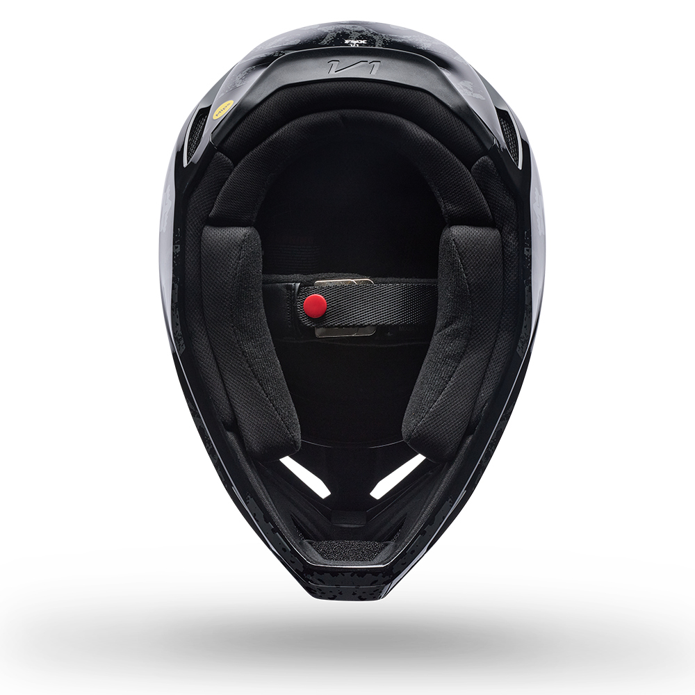 Fox V1 BNKR Helmet - (Black Camo)
