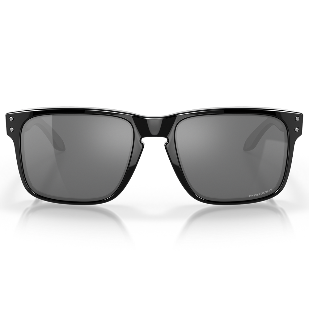 Oakley Holbrook Sunglasses - Prizm Grey Lenses - Non Polarised (Gloss Black Frame)