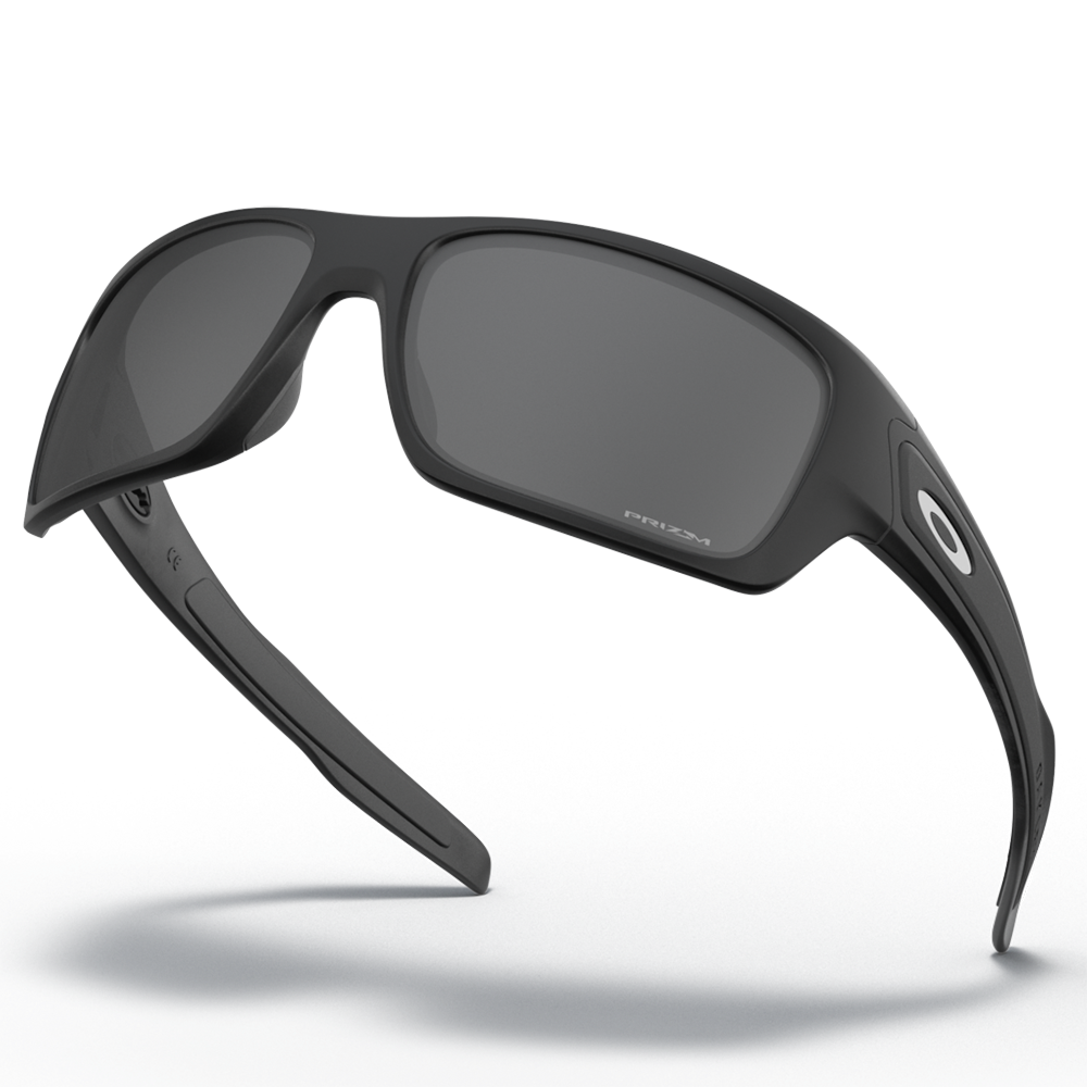 Oakley Turbine Sunglasses - Prizm Black NON Polarized Lenses (Matte Black Frame)
