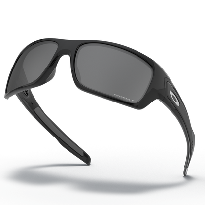 Oakley Turbine Sunglasses - Prizm Black Polarized Lenses (Polished Black Frame)
