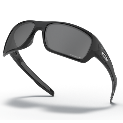 Oakley Turbine Sunglasses - Prizm Black Polarized Lenses (Polished Black Frame)