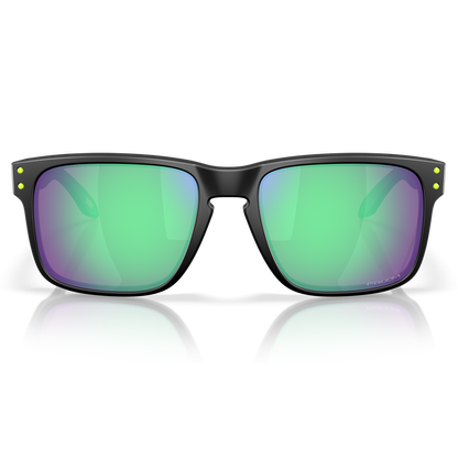 Oakley Holbrook Sunglasses - Prizm Road Jade Lenses (Matte Black Frame)