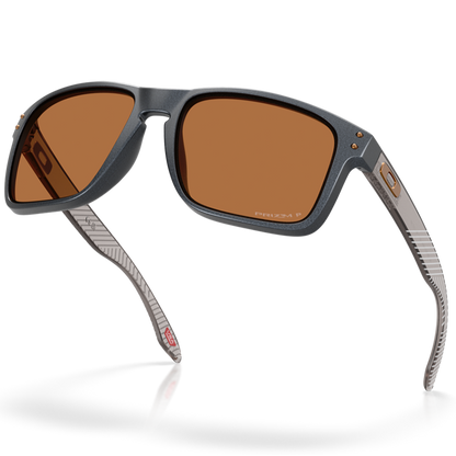 Oakley Holbrook Sunglasses - Prizm Bronze Polarized Lenses XL (Blue Steel)