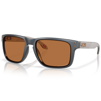 Oakley Holbrook Sunglasses - Prizm Bronze Polarized Lenses XL (Blue Steel)