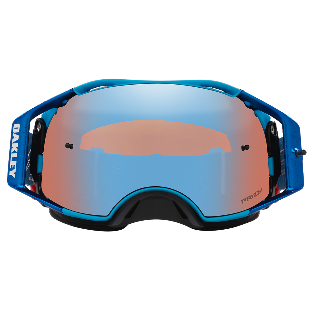 Oakley Airbrake Chase Sexton Signature Goggles - Prizm MX Sapphire Iridium Lens (Dark Blue Strap)