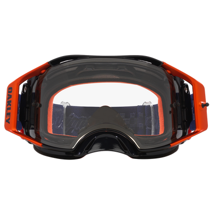 Oakley Airbrake Troy Lee Designs Goggles - Clear Lens (Navy Sunrise)