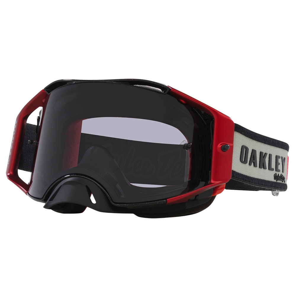Oakley Airbrake Troy Lee Designs Goggles - Light Grey Lens (Grey Blocks)