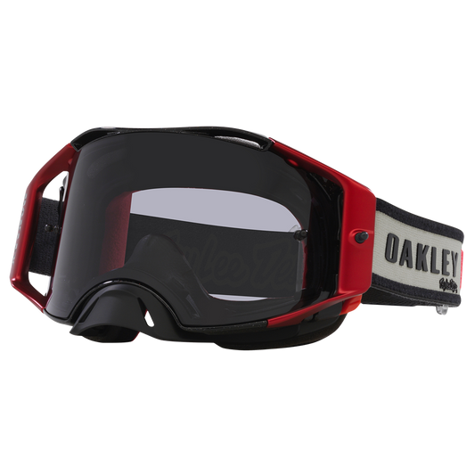 Oakley Airbrake Troy Lee Designs Goggles - Light Grey Lens (Grey Blocks)
