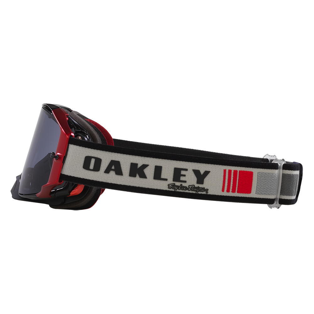 Oakley Airbrake Troy Lee Designs Goggles - Light Grey Lens (Grey Blocks)