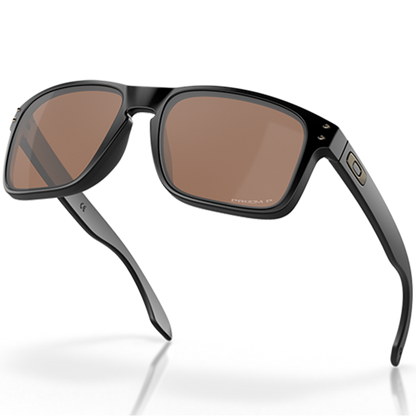 Oakley Holbrook Sunglasses - Prizm Tungsten Polarized Lenses (Matte Black Frame)