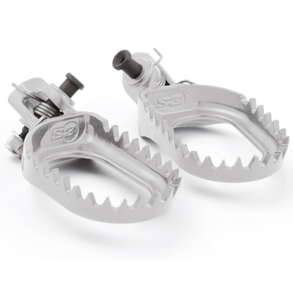 S3 Parts Punk Low/Back S3 Footrest (ESK-1470-S) (Silver)