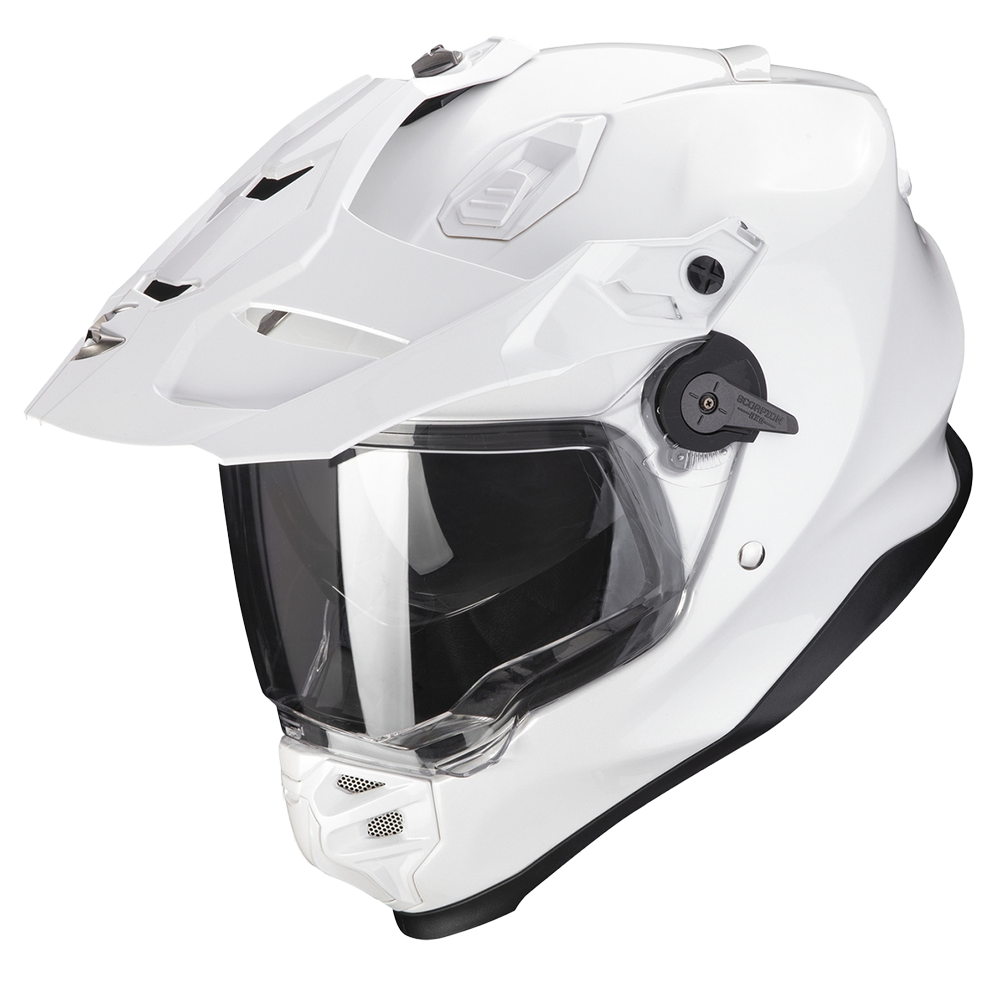 Scorpion ADF-9000 Air Adventure Helmet (Pearl White) Gloss