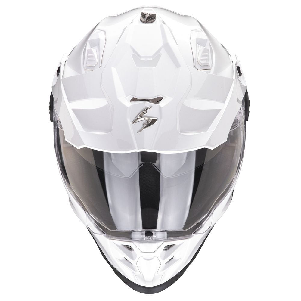 Scorpion ADF-9000 Air Adventure Helmet (Pearl White) Gloss
