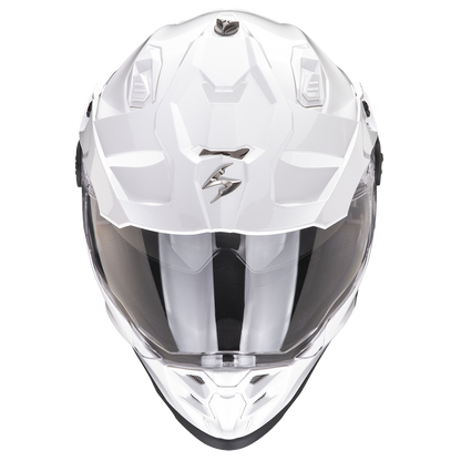 Scorpion ADF-9000 Air Adventure Helmet (Pearl White) Gloss