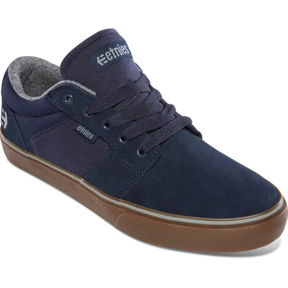 Etnies Barge LS Shoes (Dark Blue/Gum)