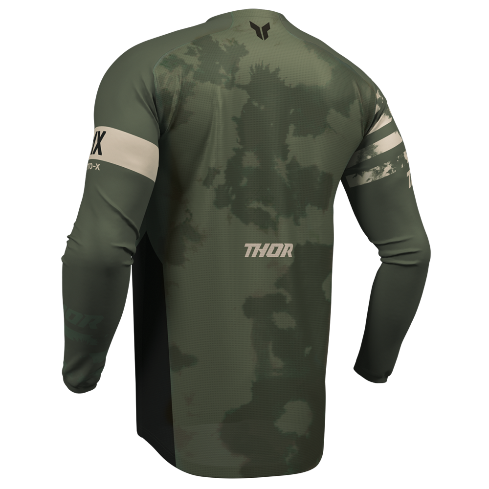 Thor Launchmode Bleach Jersey (Black/Camo)