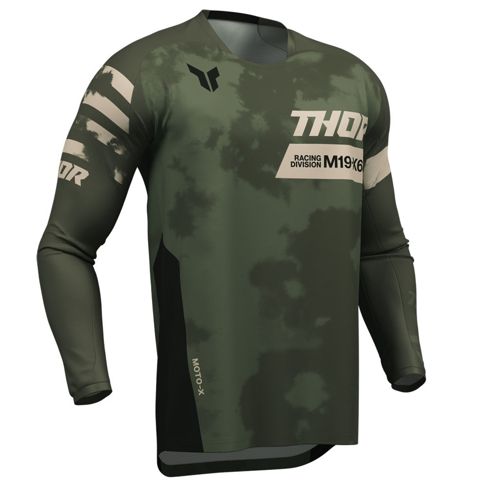 Thor Launchmode Bleach Jersey (Black/Camo)