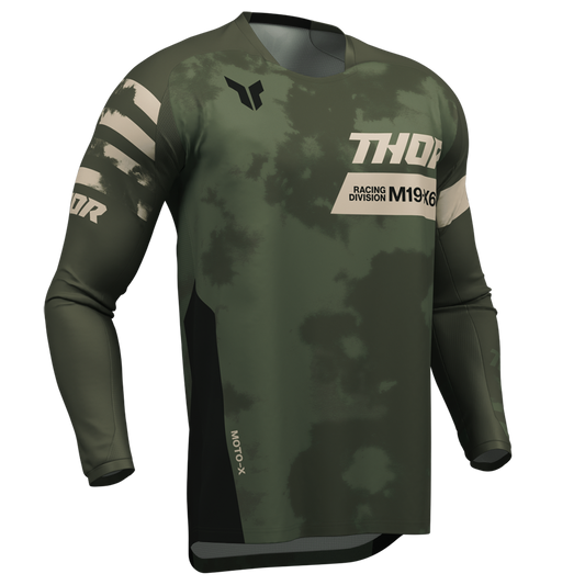 Thor Launchmode Bleach Jersey (Black/Camo)