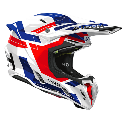 Airoh Twist 3 Dynasty Helmet (Blue Red Gloss)