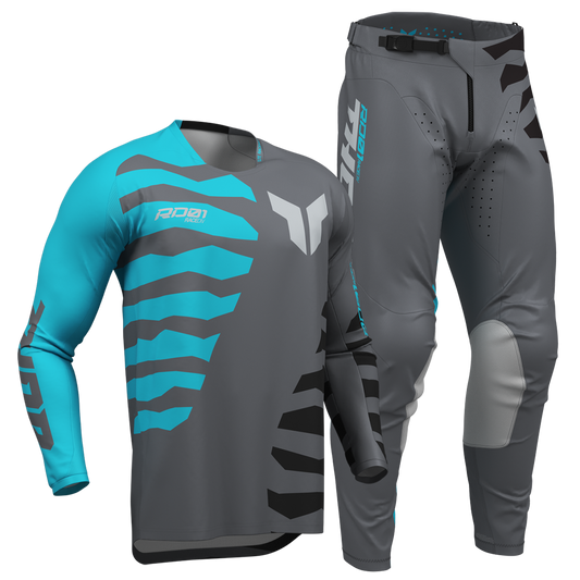 Thor Launchmode Shredder Gear Combo (Charcoal Aqua)