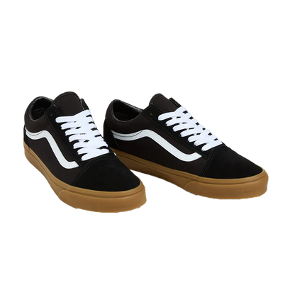 Vans Old Skool Shoe (Black/Gum)