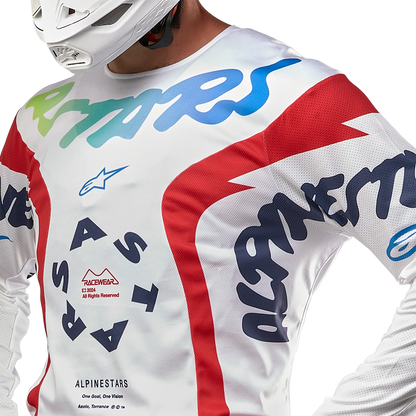 Alpinestars Racer Hana Jersey (White/Multicolour)