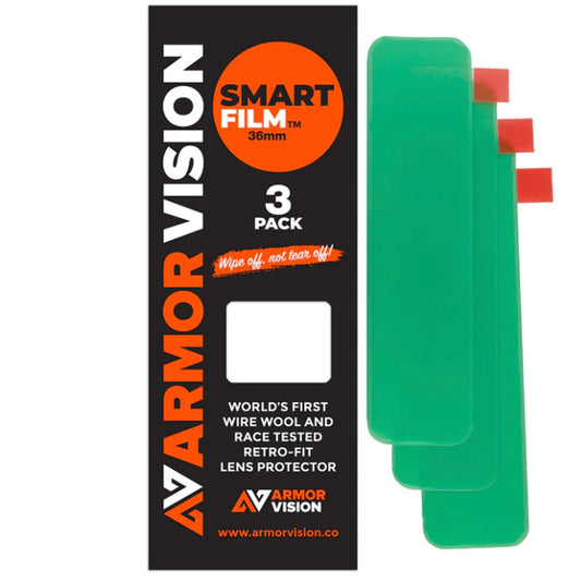Armor Vision Youth Smart Film Lens Protectors - 3 Pack (36mm)