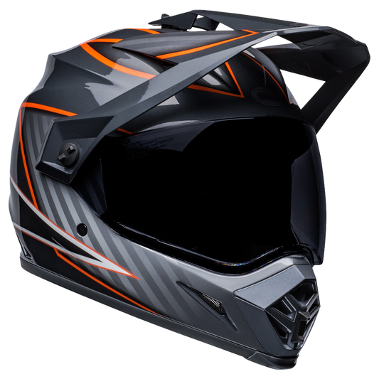 Bell MX-9 Adventure MIPS Helmet (Gloss Dalton Black Orange) Clear Visor