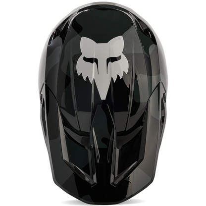 Fox Youth MX24 V1 Bnkr Helmet (Black Camo)