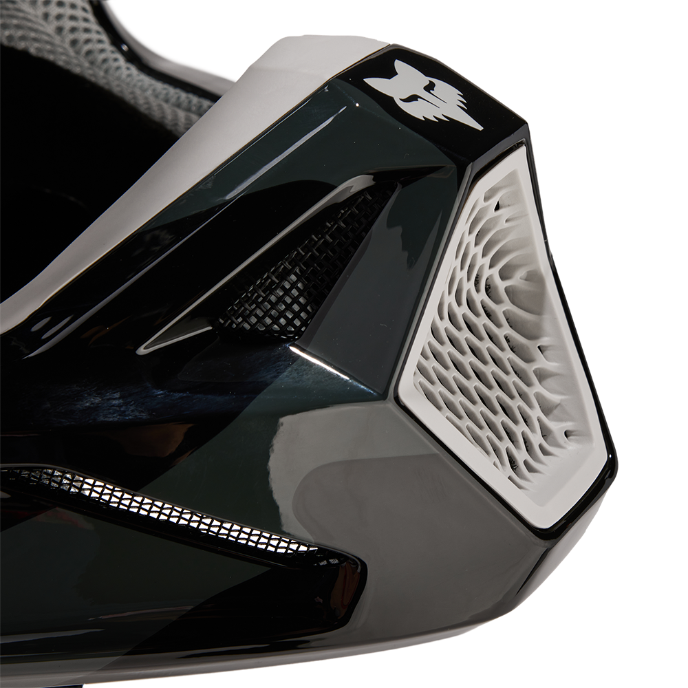 Fox Youth MX24 V1 Bnkr Helmet (Black Camo)