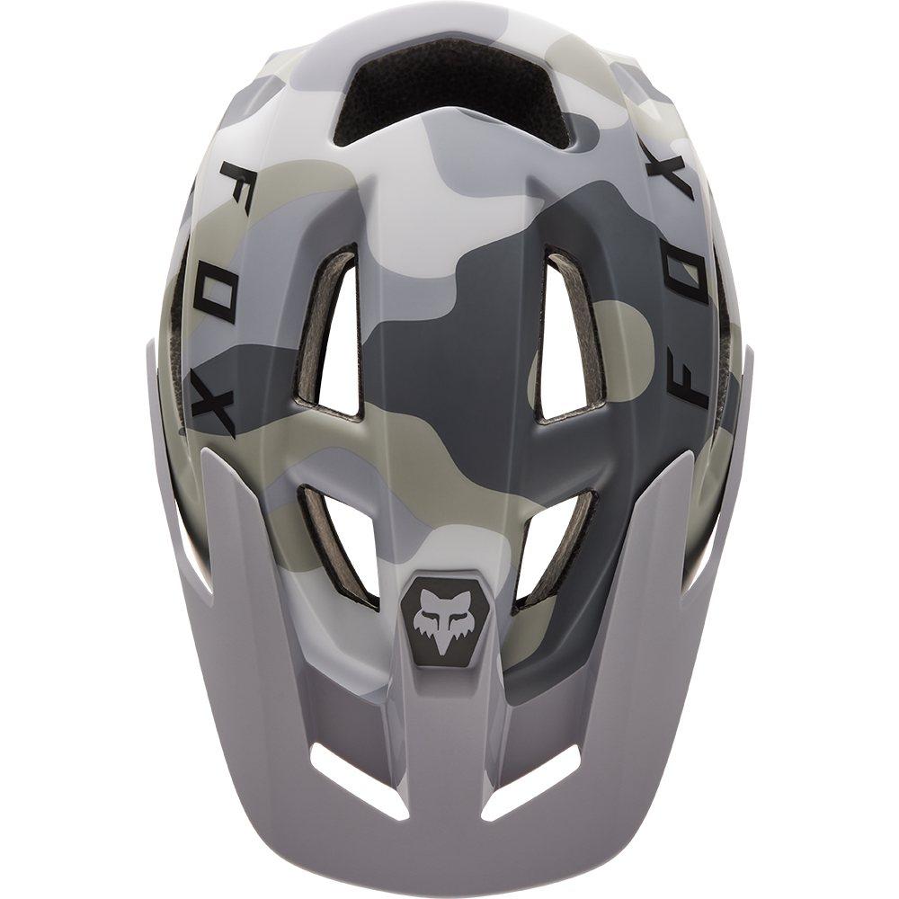 Fox Speedframe Camo CE MTB Helmet (Light Grey Camo)