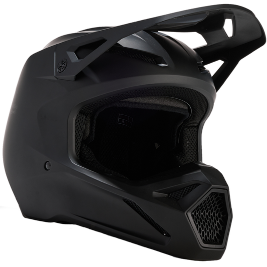 Fox V1 Solid Helmet (Matte Black)