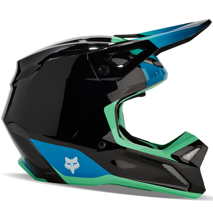 Fox V1 Ballast Helmet (Black/Blue)