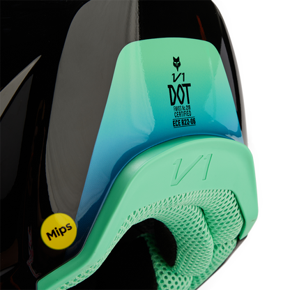 Fox V1 Ballast Helmet (Black/Blue)