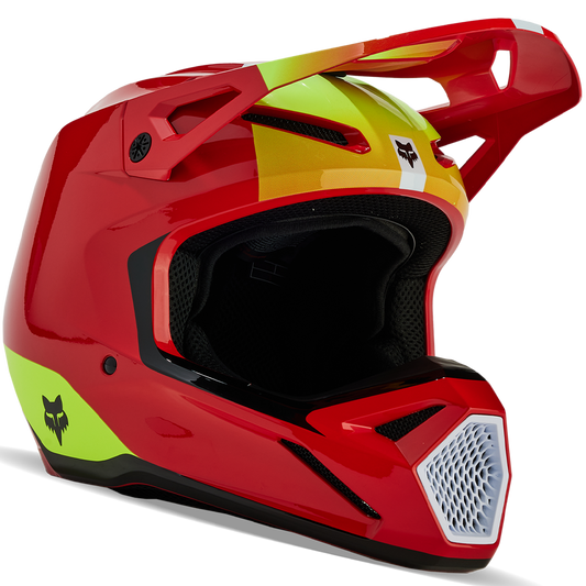 Fox Youth V1 Ballast Helmet (Fluo Red)