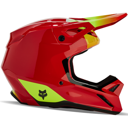 Fox Youth V1 Ballast Helmet (Fluo Red)