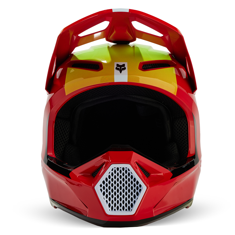 Fox Youth V1 Ballast Helmet (Fluo Red)