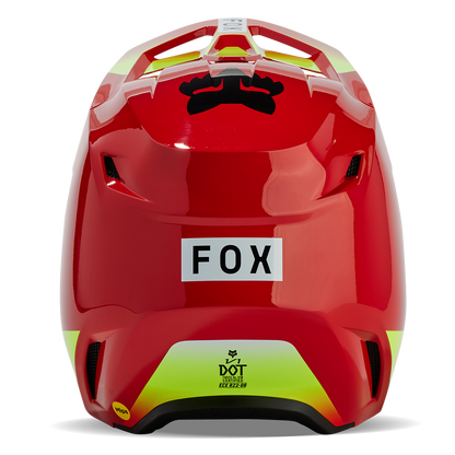 Fox Youth V1 Ballast Helmet (Fluo Red)