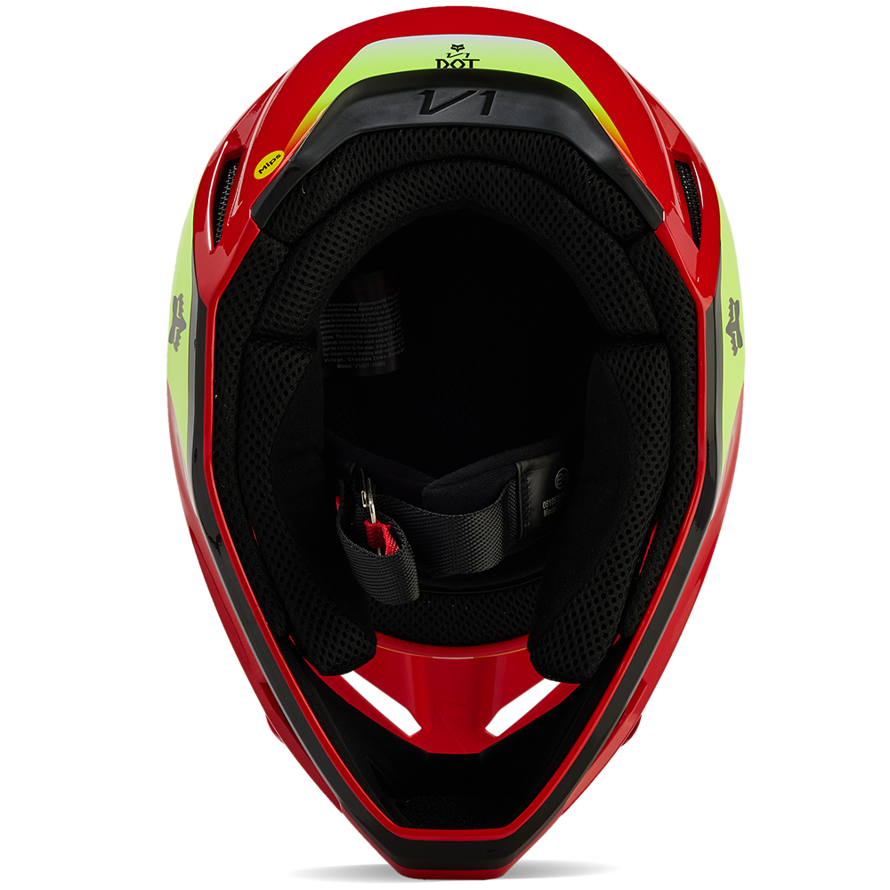 Fox Youth V1 Ballast Helmet (Fluo Red)